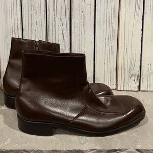 Florshiem Men's Brown Leather Ankle Boots